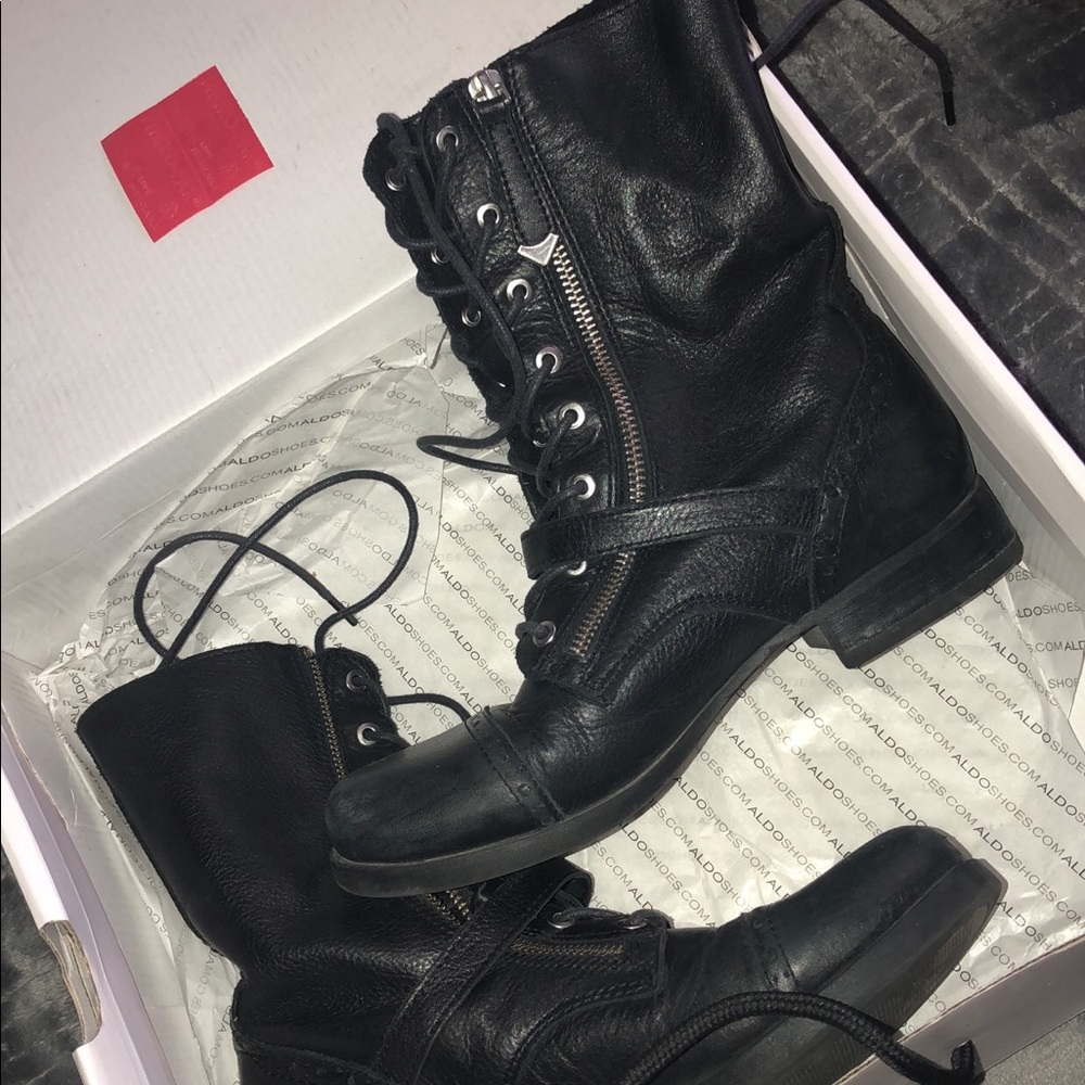 Aldo Combat Boots